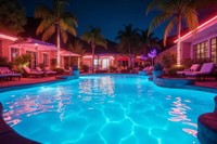 ナイトプールに行ってよかったと感じた理由は？　※AIによるイメージです（Pens'K/stock.adobe.com）