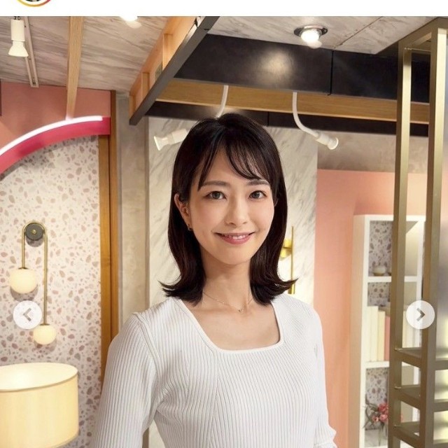 下村彩里アナウンサーのインスタグラム＠sairi.shimomura_exより
