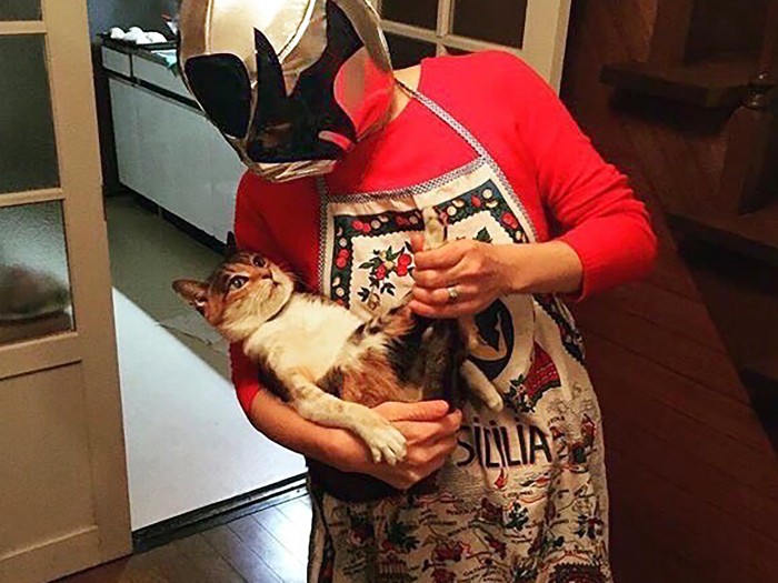 メキシコ土産のルチャの仮面