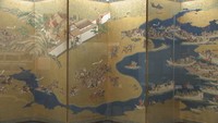 「源平合戦図屏風」