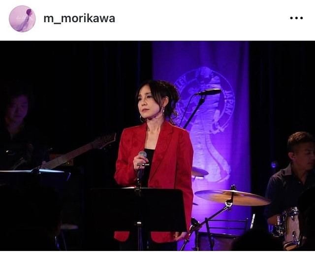 森川美穂インスタグラム＠m_morikawaより