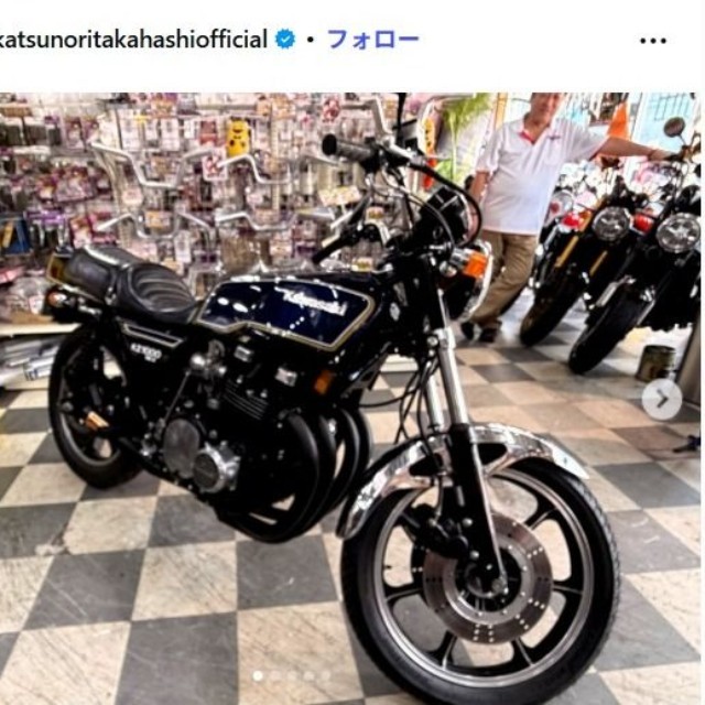 高橋克典のインスタグラム（＠katsunoritakahashiofficial）より