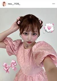 希空のインスタグラム（@noa._.1126_）より＝2025年6月26日投稿