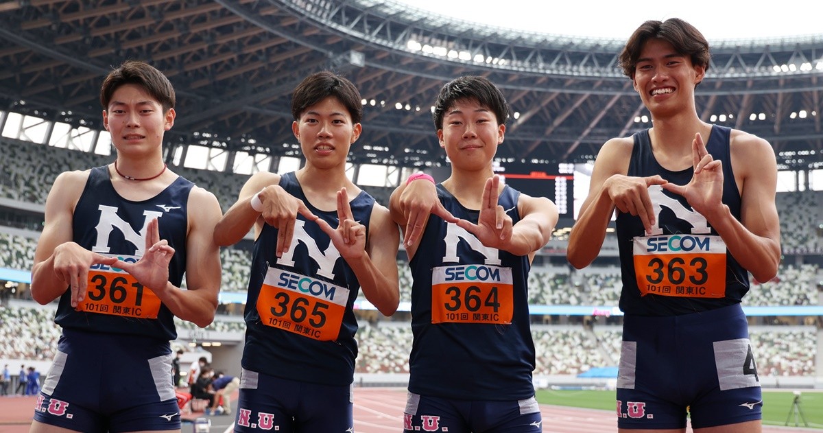陸上 駅伝 写真 関東インカレの優勝者たち 9年ぶりに聖地 国立競技場で開催 4years 学生スポーツ