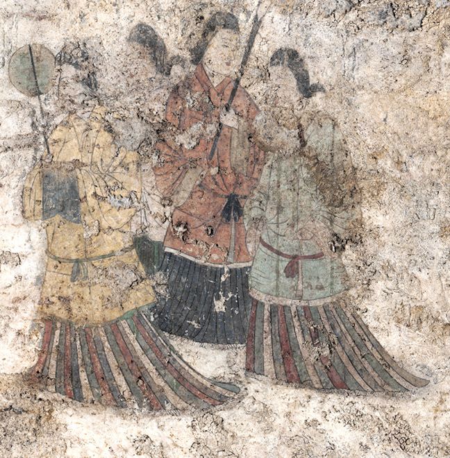 堆朱　 Southeast Asian colorant possibly used in Asuka tomb murals | The