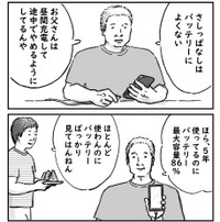 バッテリーを劣化させないためにスマホを使う？（うつつ寝さん提供）