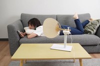 誰かに仰いでもらっている気持ち良さ…（サンコー株式会社提供）