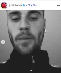 ジャスティン・ビーバーのインスタグラム@justinbieberdより