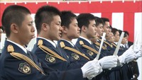 香川県警察学校で入校式　54人が警察官としての決意を新たに