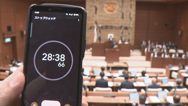【解説】高松市議会の「議員の発言時間見直し」…その理由と議員たちの反応は？