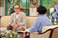「徹子の部屋」    黒柳徹子(右)、佐野史郎＝テレビ朝日提供