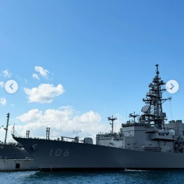 海上自衛隊呉基地のインスタグラム＠kure_daisukiより