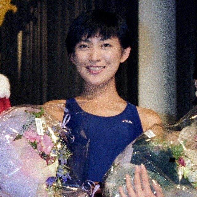 「第4回東宝シンデレラ」オーディションで審査員特別賞を受賞した田中美里=1996年