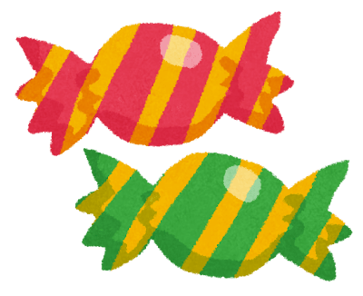 飴みたいだけど…騙されないぞ！