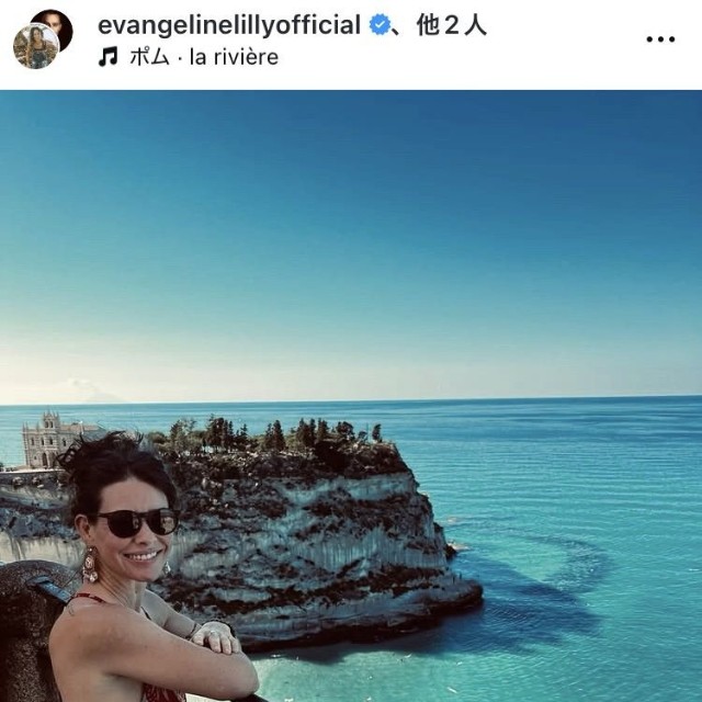 エヴァンジェリン・リリーのインスタグラム＠evangelinelillyofficialより