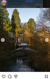 ダンフリース・ハウスのインスタグラム＠dumfrieshouseより