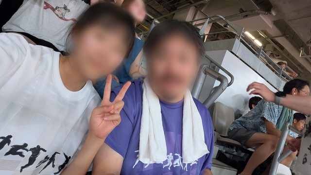 「東京2025 世界陸上」を親子で観戦／ふくろうさん（@fukuroLvMAX）提供