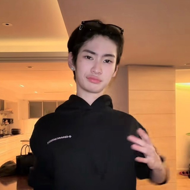 市村優汰さん（本人のティックトックから、スクリーンショット）