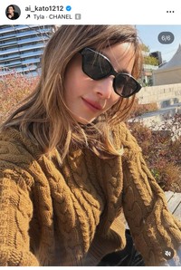 加藤あいインスタグラム＠ai_kato1212より