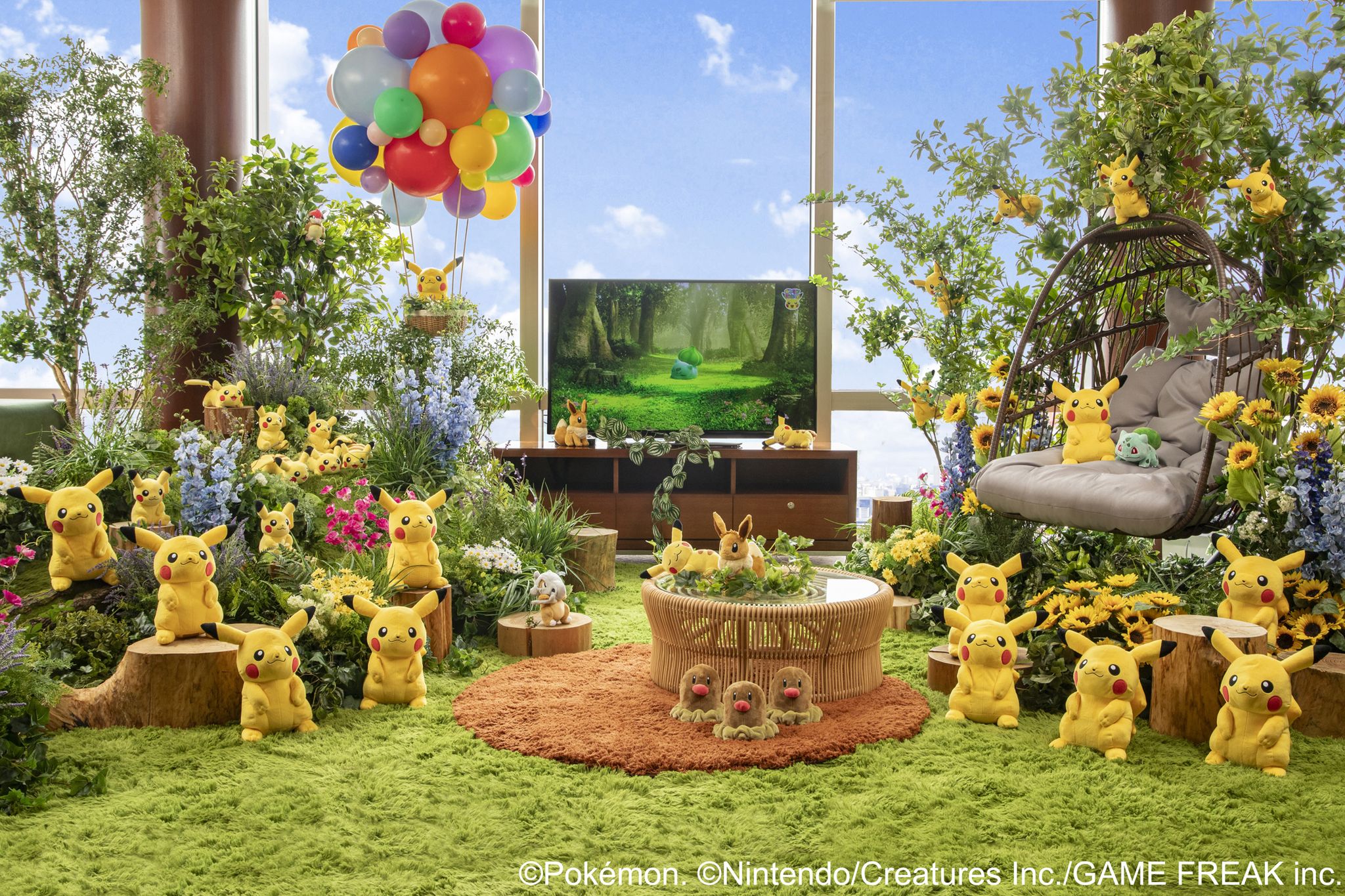 貴重 ポケモン グランドハイアット東京 30周年記念 ポスター 非売品 凄い値段……」ピカチュウ30匹が出迎えるスイートルームとは