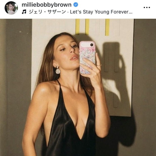 ミリー・ボビー・ブラウンのインスタグラム＠milliebobbybrownより