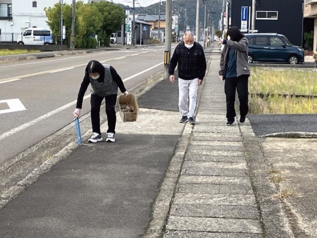 BLG内でひと仕事終えて追いかけるメンバーさんたち