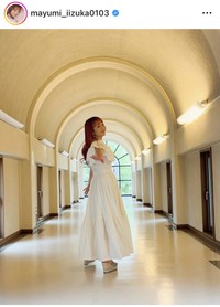 飯塚雅弓インスタグラム＠mayumi_iizuka0103より