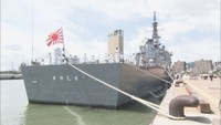 海自イージス艦が寄港（高松港　2019年）