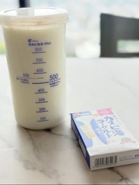 カスピ海ヨーグルトのもとで作ったヨーグルト／Shieさん（@shie.labo）提供