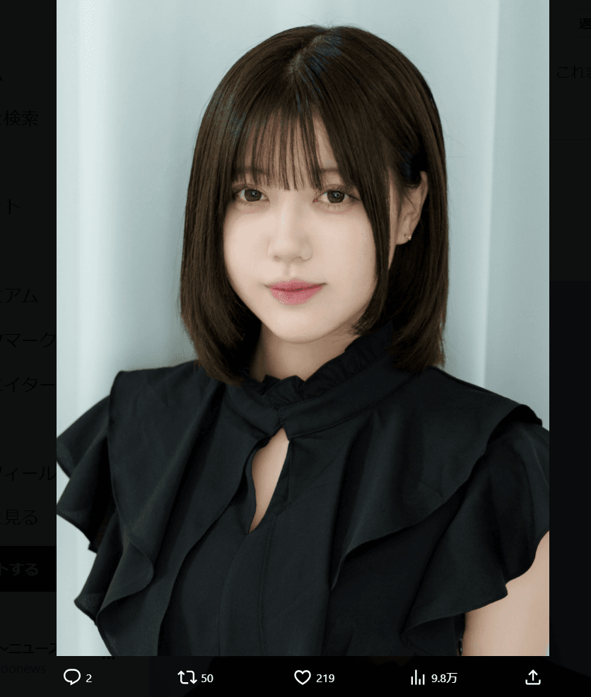 東宝芸能の公式Xアカウント（@TohoEnt）より