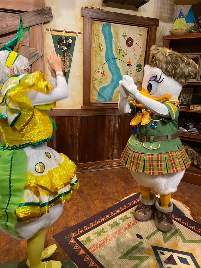 デイジーとの感激のグリーティングの瞬間（kihiro.tさんInstagramより）