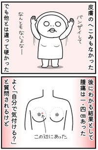 【漫画】『しろめちゃん・45歳・シンママ乳がん列伝』6（しろめちゃんさん提供）