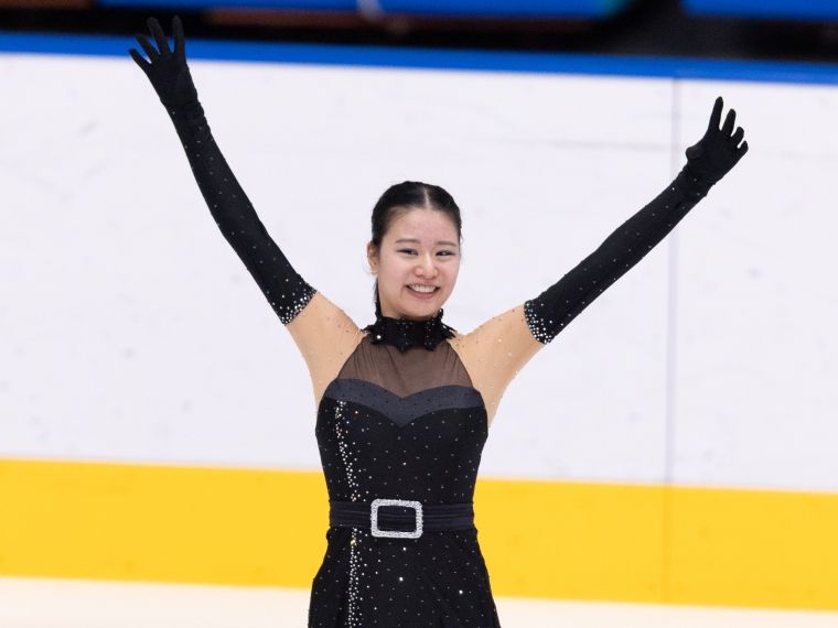 フィギュアスケート - 憧れの全日本でつかんだ自信 甲南女子大学・岩崎