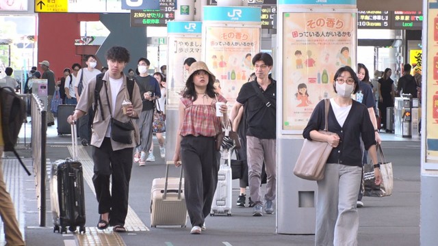 お盆の列車混雑　ピークは下りが8日　上りが16日　JR四国
