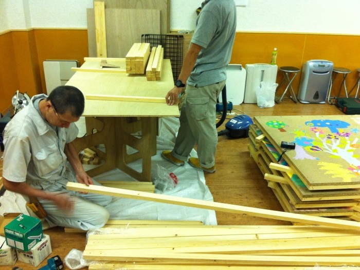 いつもお願いしている施工屋さんも巻き込んで