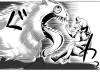 遂にシロは空に襲い掛かってしまう（高野‐Koya‐さん提供）