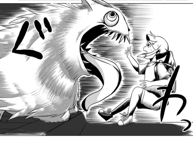 遂にシロは空に襲い掛かってしまう（高野‐Koya‐さん提供）