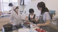 小学生の親子を対象にした調理実習