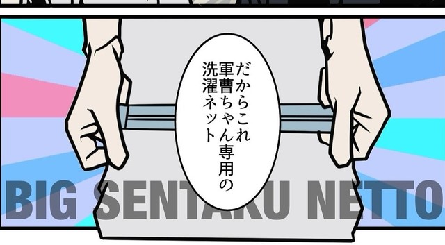 軍曹ちゃん用洗濯ネット（B.B軍曹さん提供）