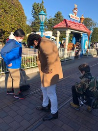 3年前のリットン調査団inディズニー（提供：鰐軍壮さん）