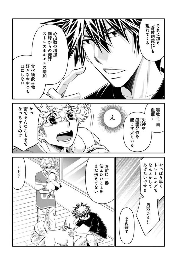 みやうち沙矢さんの作品『DOG SIGNAL』から（画像提供：KADOKAWA COMIC BRIDGE編集部）