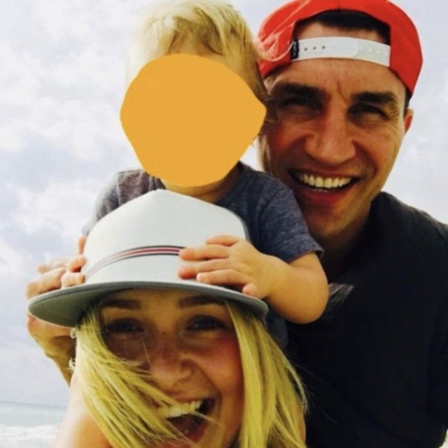 ウラジミール・クリチコとヘイデン・パネッティーアさん