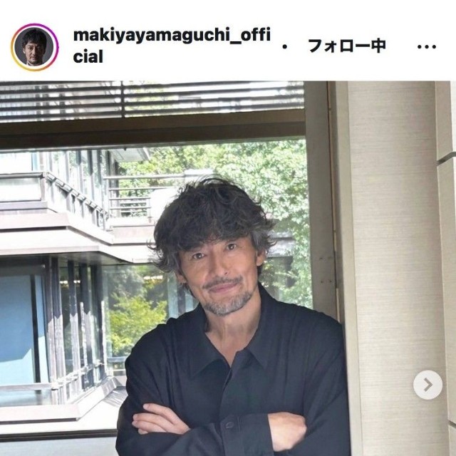 山口馬木也のインスタグラム＠makiyayamaguchi_officialより