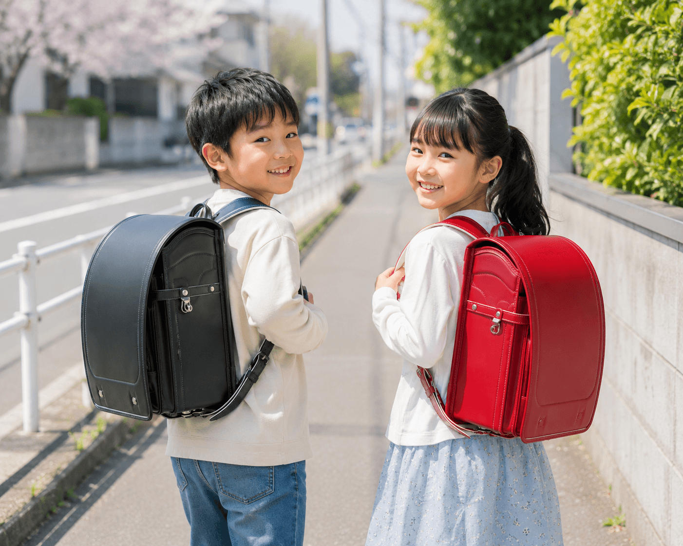 慣習や伝統が購入の要因となる革製ランドセル（写真はイメージです）
