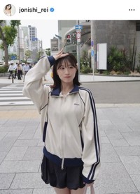 上西怜のインスタグラム＠jonishi_reiより