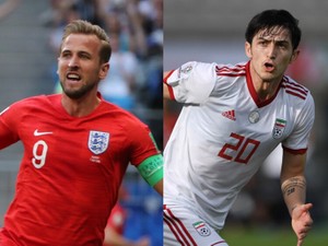 ワールドカップでイングランドが「片ひざ」ポーズ、母国のデモ弾圧にイラン選手も発信