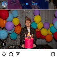 エド・シーランのインスタグラム＠teddysphotosより