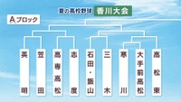 夏の高校野球・香川大会　Aブロック