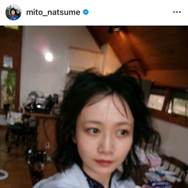 （三戸なつめ公式インスタグラムより）