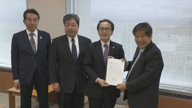 要望書の提出　香川県庁　3日